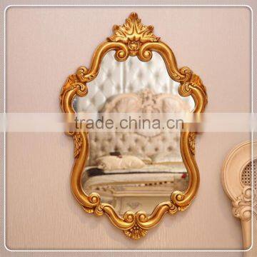 best selling new design Europe style PU framed bathroom miror for wholesale