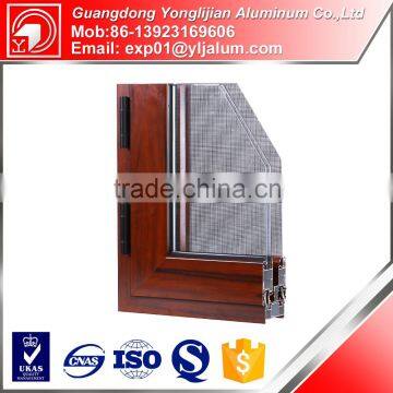 YLJ China manufacture price aluminium casement windows