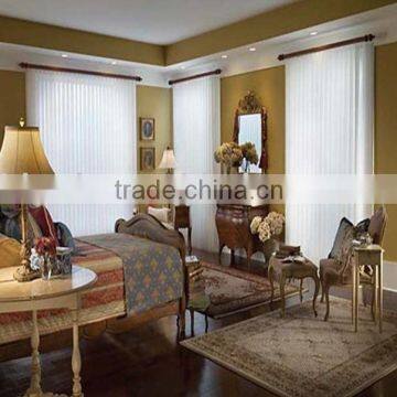 Standing vertical window blinds