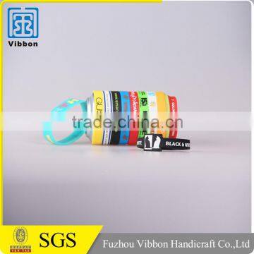 Competitive price factory supply promotional wrist band silicone