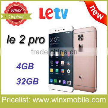 Hot sale Original Letv Le 2 Pro X620 4GB RAM 32GB ROM FDD LTE 5.5" Fingerprint 21.0MP Camera mobile phones