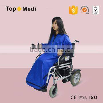 Topmedi Health Care Product Oxford Waterproof Fashion Wheelchair Rain Suit