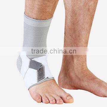 4-way stretch ankle support with elastic strap