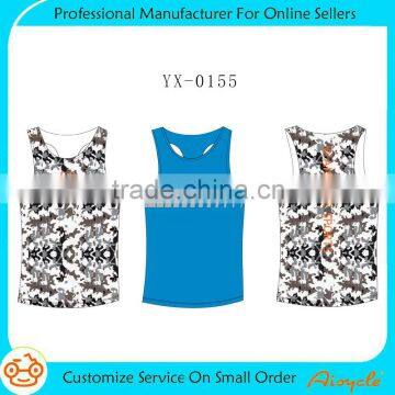 High Quality Gym Singlets Mens Tank Tops Stringer Custome Made Bodybuilding Fitness Sport Clothes