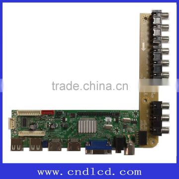 Universal LCD / LED V59 TV Board with 2*HDMI 2*USB 2*AV