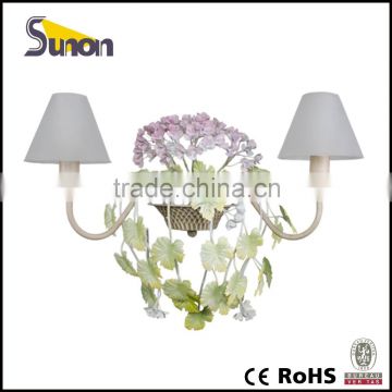 Chinese style iron art decoration restaurant wall lamp