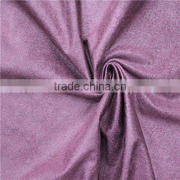 100% polyester Suede fabric warp knitting fabric