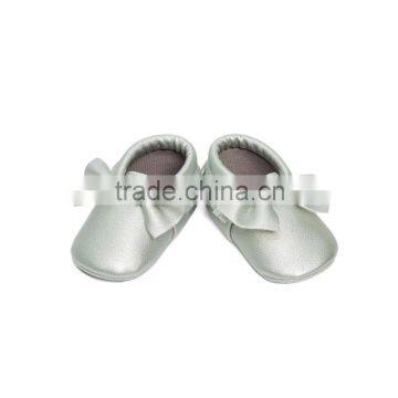 High Quality Warm Casual Genuine Leather Prewalker Baby Boy Shoes Moccasins One Dollar Shoes photo-3