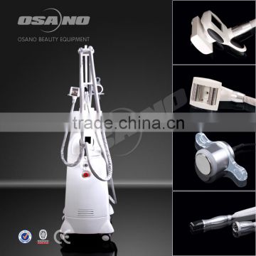 Vacuum RF Roller body slimming machine with CE, vacuum Radio frequency handle for face lifting