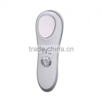 Handheld portable ionic facial massager for women beauty skin care