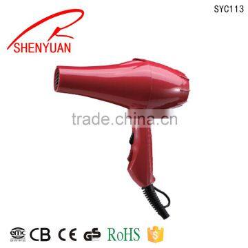 New Style Portable Features Red/Black Color Hair Dryer