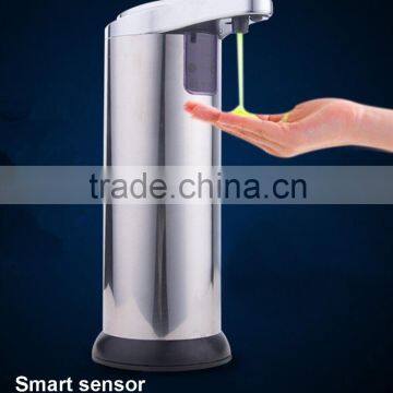 Wholesale Competitive Price ABS Chrome Waterproof Sensor Stainless Steel Automatic Soap Dispenser photo-4