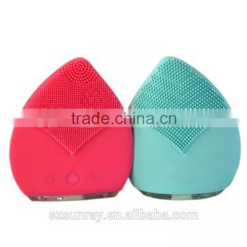 Latest Technology Christmas Gift Vibrating Rechargeable Silicone Beauty Facial Massager