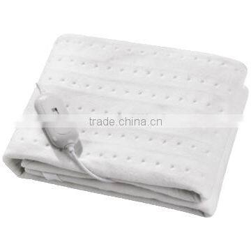 220V CE Anti-pilling Superior Nonwoven Single Size Electric Underblanket By Elastic Cords