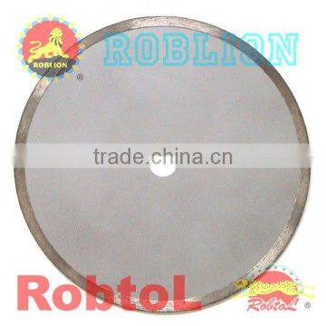 Super-thin Continuous Rim Diamond Blade for Chip-Free Cutting Ceramic Tile -- CTBC