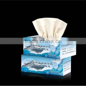 Unbleached free dust and scrap facial tissue paper