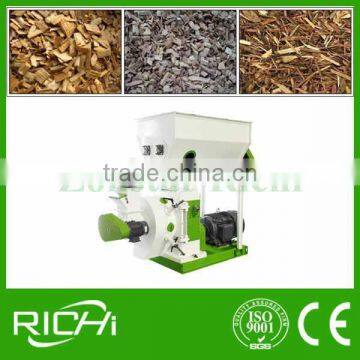 Large capacity electric motor wood sawdust pellet making machine