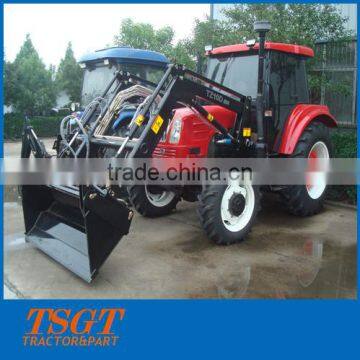 TZ12 model front end loader with 4 in 1 bucket for 60hp to 80hp tractor