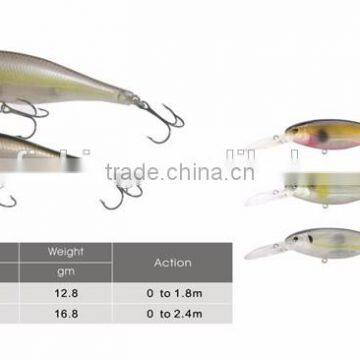 Wholesale long lip shad hard fishing lure