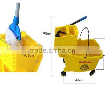 portable type single mop winger trolley