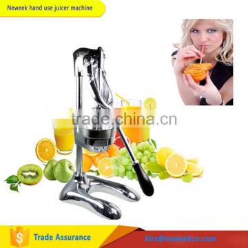 NEWEEK mini all stainless steel home hand use pomegranate orange squeezing juice extractor machine