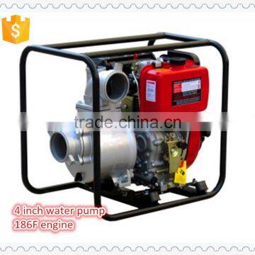 4'' water pump DP40 with 186F engine