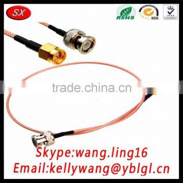 OEM Micro Cable Adapter BNC Straingt Connector For Waterproof