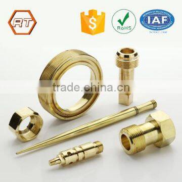 trade assurance custom precision brass turning parts