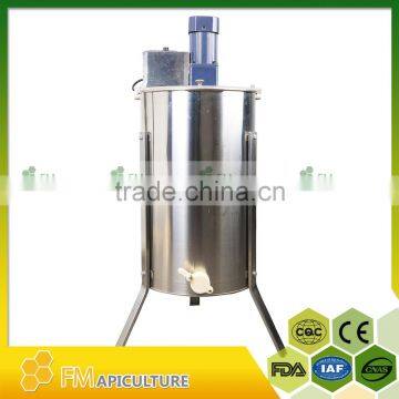 durable 3 frames electric honey extractor with stand and honey flow gate; durable honey extractor ;