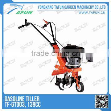 Gasoline mini tiller Garden hand rotary hoe cultivator