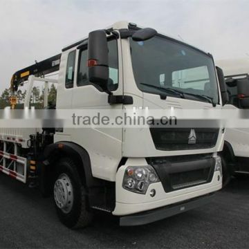 Promotion telescopic boom 5 ton truck mounted crane in Dubai