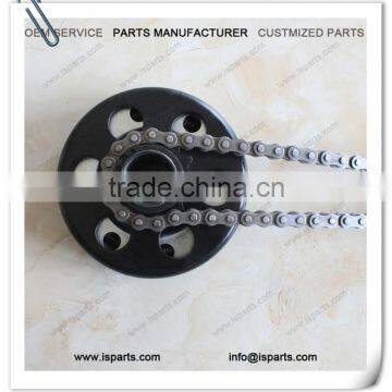 15 Teeth Low Price 1" Bore go Kart Engine Clutches With #35 Chain photo-2