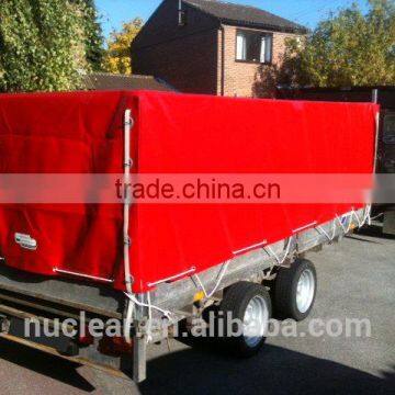 Heavy Duty PVC Tarpaulin for Truck Cover/ Truck Side Curtain photo-4