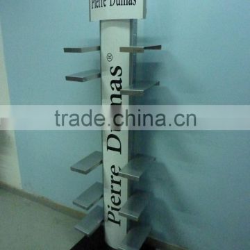 commercial professional advertised multi-standing shoe rack