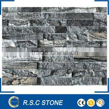 High quality tree black marble stone,cultural stone