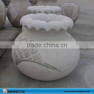 garden popular stone vase