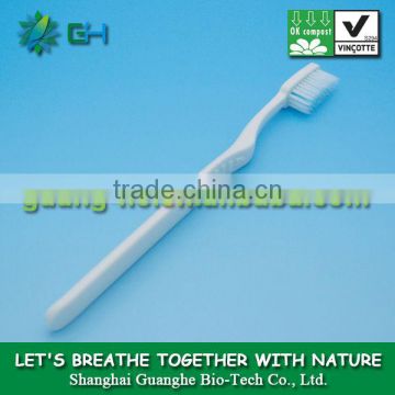 PLA Toothbrush of polylactide Raw Material biodegradable compost eco-friendly Bio- based resin from plant