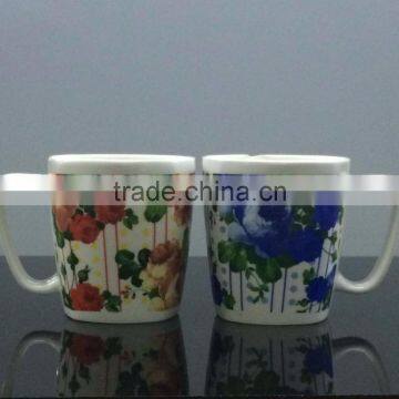 Square Porcelain Coffee Mug With Printing photo-5