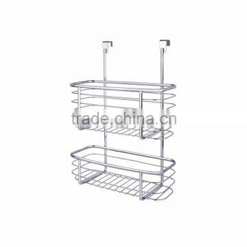 Wholesale Double Layers Kitchen Over The Cabinet Door Storage Basket photo-2