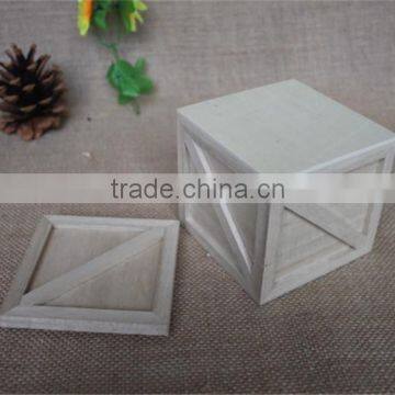 Natural Unfinished Art Mind Small Wooden Craft Perfume Boxes Wholesale photo-2
