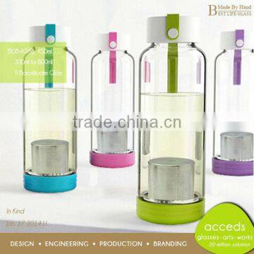 Custom Handcraft Glass Mini Travel Bottle Set