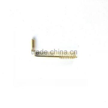 Brass-Plated Square Bend Screw Hook photo-2