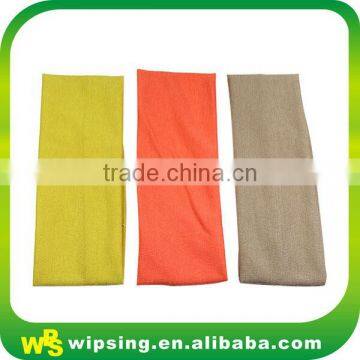 Colored cotton elastic headband for women