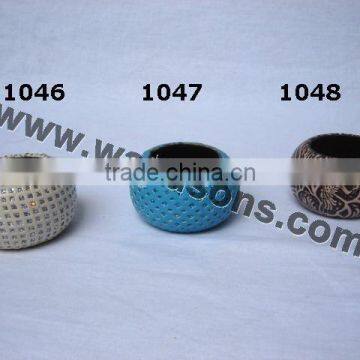 table top nickel plated napkin ring for Kitchen & Bathroom design