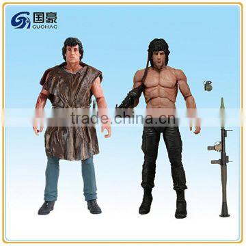 Custom 1/6 12 Inches Human Body Anime Figure Rambo Figure Sculpt photo-4