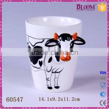 Handmade Creative 3D Animal Ceramic Coffee Mug photo-2