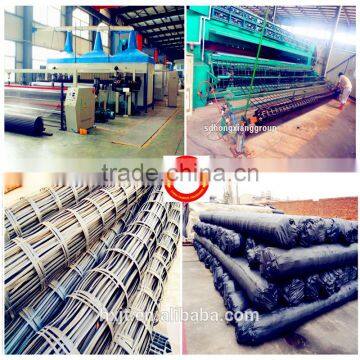 Erosion Control Steel Plastic Geogrid / Reinforcement /Biaxial Steel-plastic Sticking-welding Geogrids photo-4