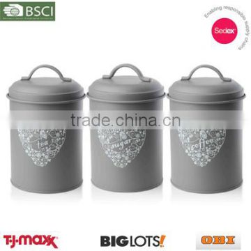 Heart printing airtight canister