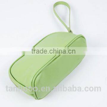 Waterproof pu Leather Small Packaging Travel Plain Makeup Bag photo-4