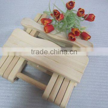 Small Wooden Wood Stool Bench Stool for Adult Vintage Chinese Craft Retro photo-2